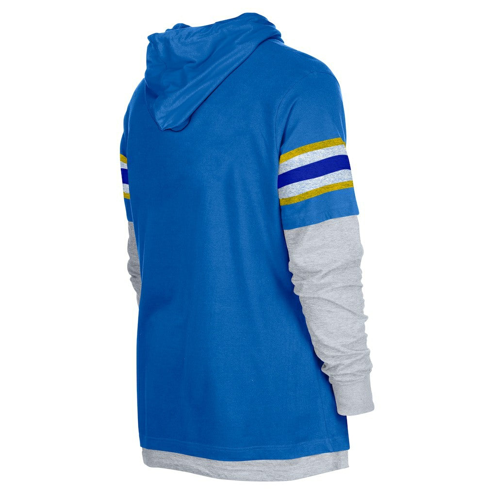 Twofer Long Sleeve Hooded T-Shirt - Los Angeles Rams