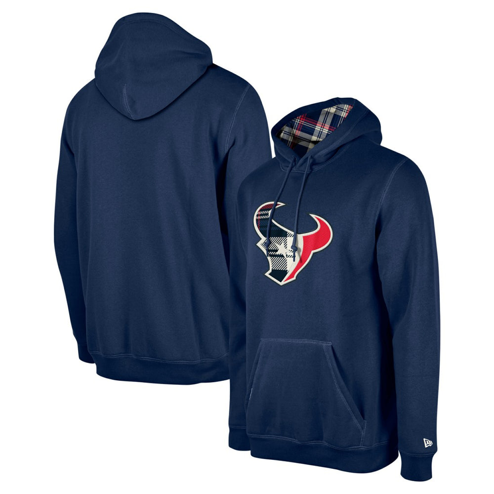 3rd Down Plaid Pullover Hoodie - Houston Texans