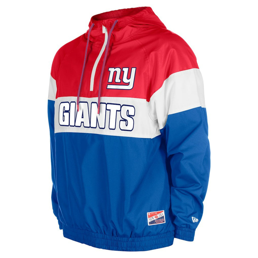 3rd Down Raglan Quarter-Zip Windbreaker Jacket - New York Giants