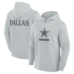 Elements Blaze Tri-Blend Long Sleeve Hoodie T-Shirt - Dallas Cowboys