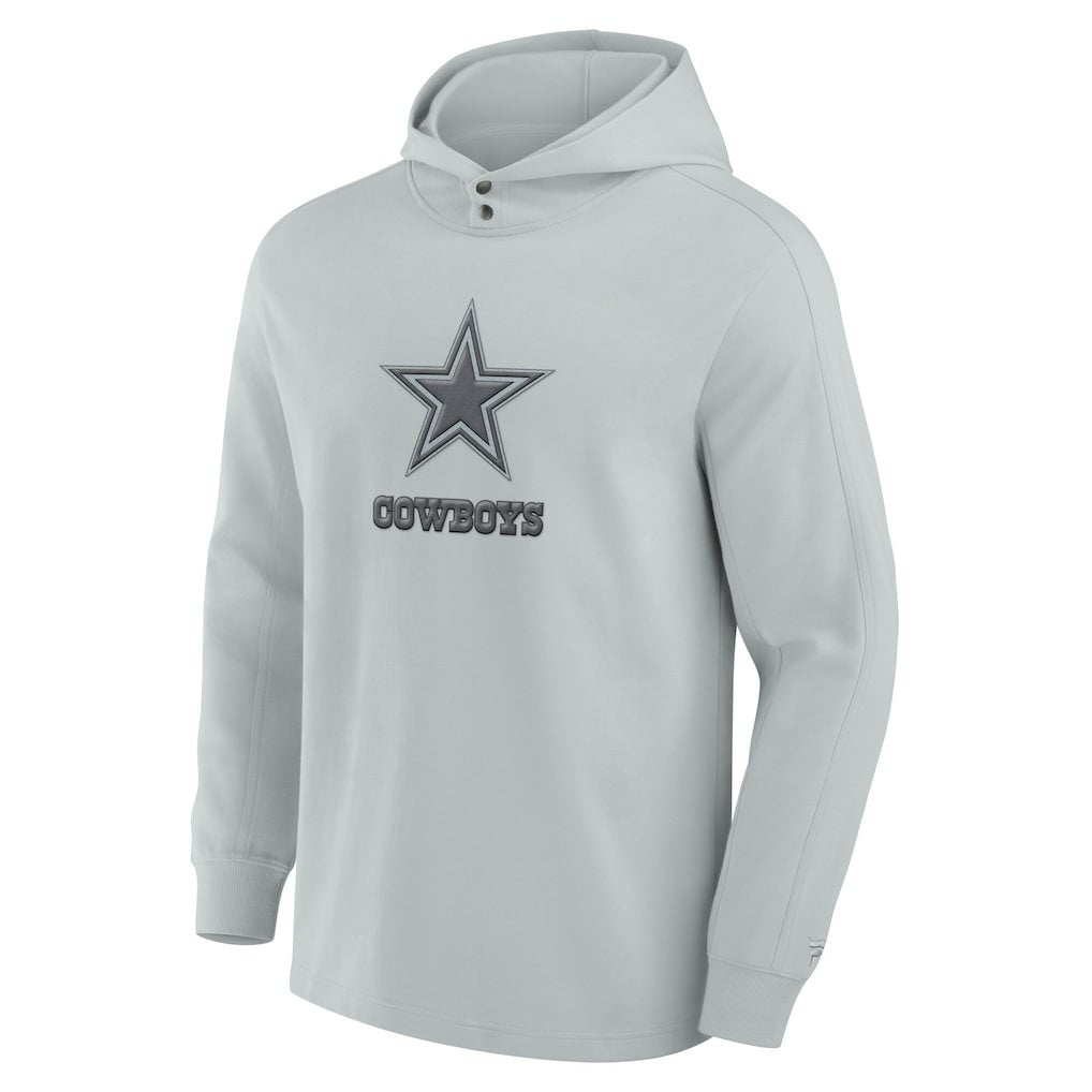 Elements Blaze Tri-Blend Long Sleeve Hoodie T-Shirt - Dallas Cowboys