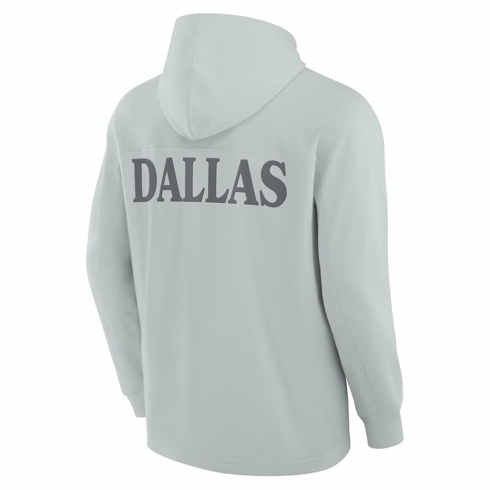 Elements Blaze Tri-Blend Long Sleeve Hoodie T-Shirt - Dallas Cowboys