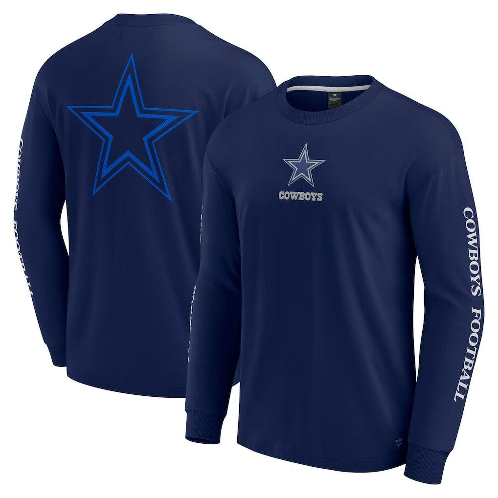 Unisex Elements Strive Long Sleeve T-Shirt - Dallas Cowboys