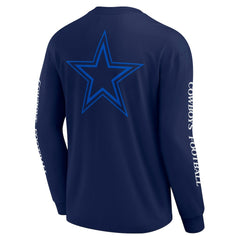 Unisex Elements Strive Long Sleeve T-Shirt - Dallas Cowboys