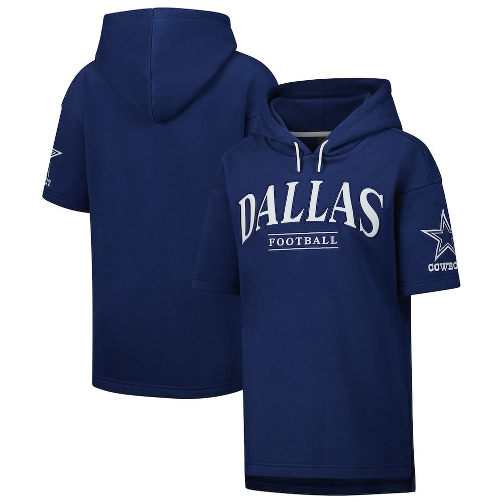 Unisex Elements Ready Short Sleeve Pullover Hoodie - Dallas Cowboys