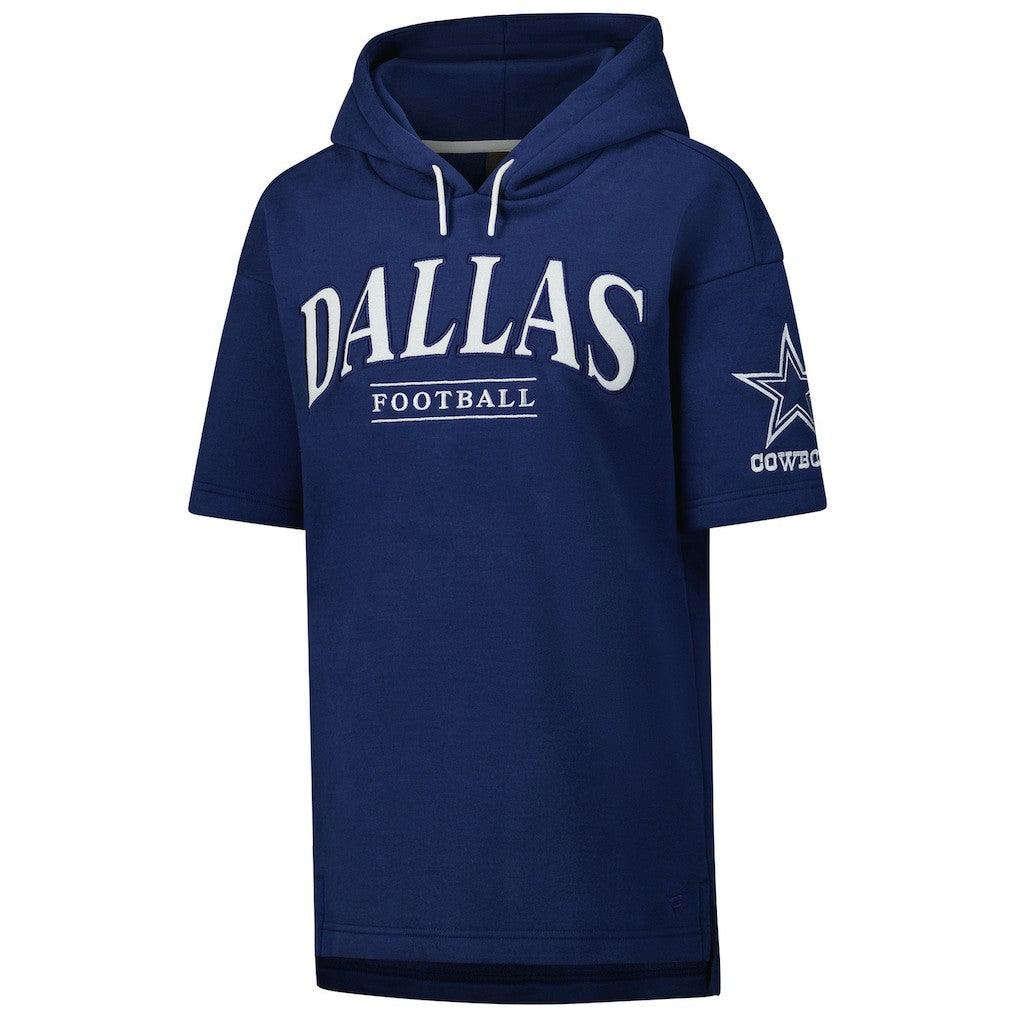 Unisex Elements Ready Short Sleeve Pullover Hoodie - Dallas Cowboys