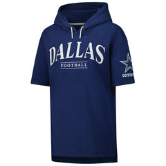 Unisex Elements Ready Short Sleeve Pullover Hoodie - Dallas Cowboys