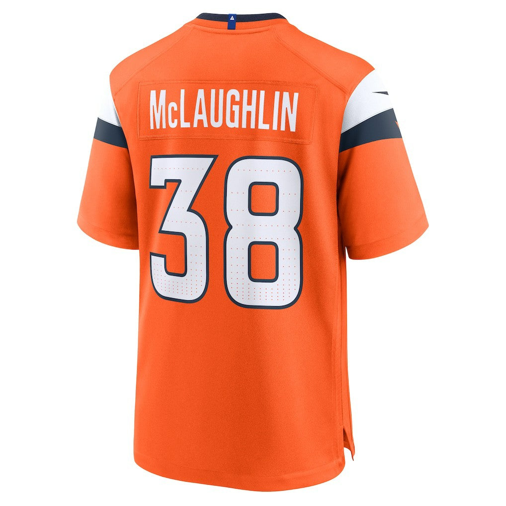 Jaleel McLaughlin  Team Game Jersey - Denver Broncos