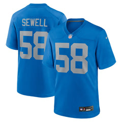 Penei Sewell  Alternate Game Jersey - Detroit Lions
