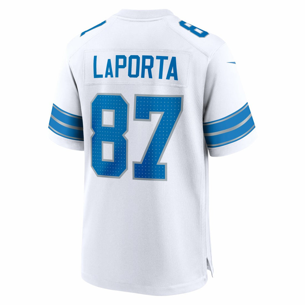 Sam LaPorta  White Game Jersey - Detroit Lions