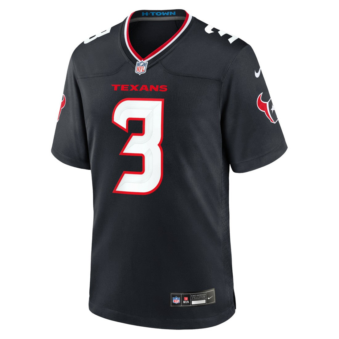 Tank Dell  Game Jersey - Houston Texans