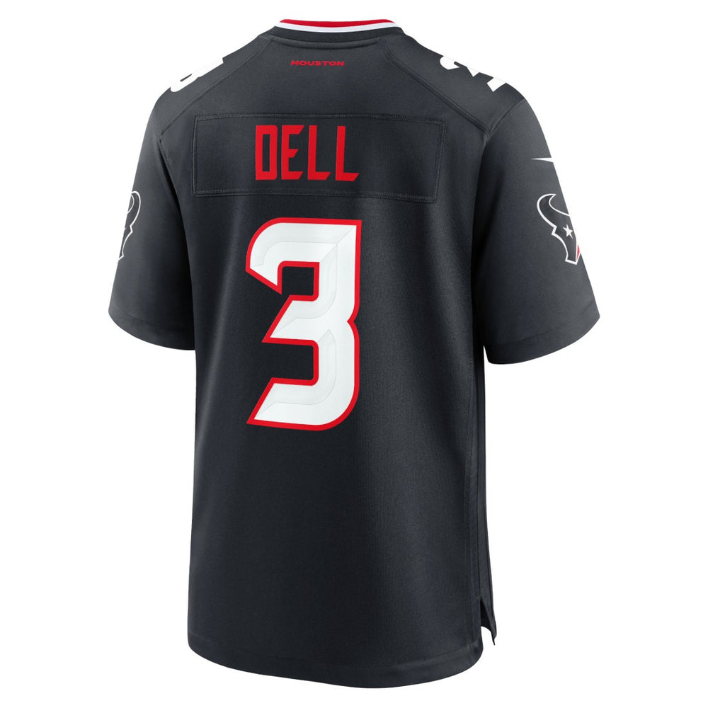 Tank Dell  Game Jersey - Houston Texans