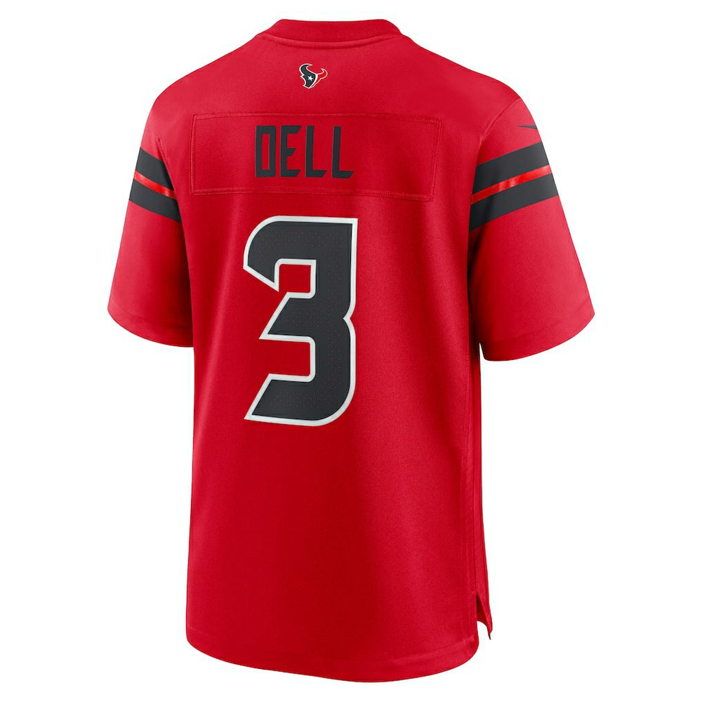 Tank Dell  Alternate Game Jersey - Houston Texans