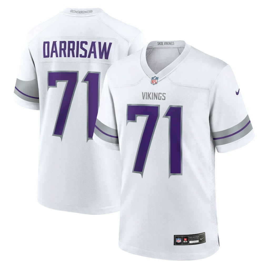 Christian Darrisaw  Alternate Game Jersey - Minnesota Vikings