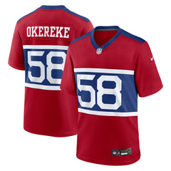 Bobby Okereke  Alternate Player Game Jersey - New York Giants