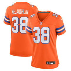 Jaleel McLaughlin  Women's Mile High Collection 1977 Throwback Player Game Jersey - Denver Broncos
