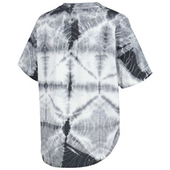 NBA Los Angeles Lakers G-III 4Her by Carl Banks Women's Tournament Raglan Oversized Tie-Dye V-Neck T-Shirt