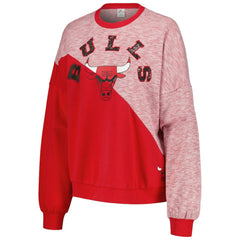NBA Chicago Bulls G-III 4Her by Carl Banks Women's Benches Split Pullover Sweatshirt sale