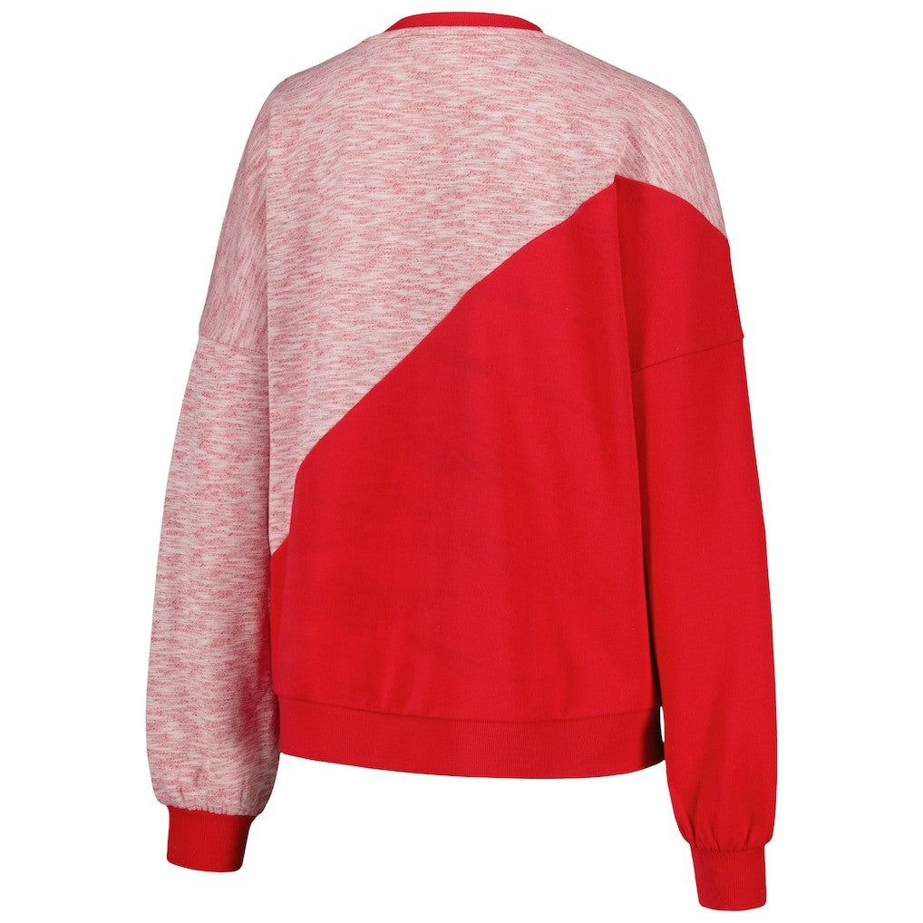 NBA Chicago Bulls G-III 4Her by Carl Banks Women's Benches Split Pullover Sweatshirt sale