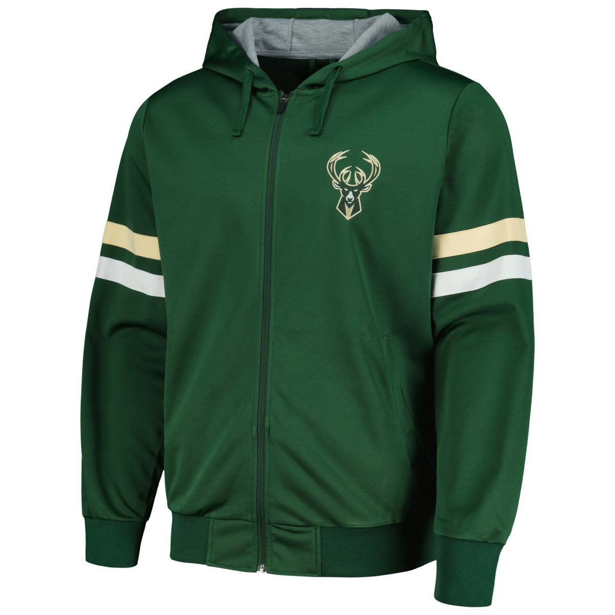 NBA Milwaukee Bucks G-III Sports by Carl Banks Contender Full-Zip Hoodie Jacket