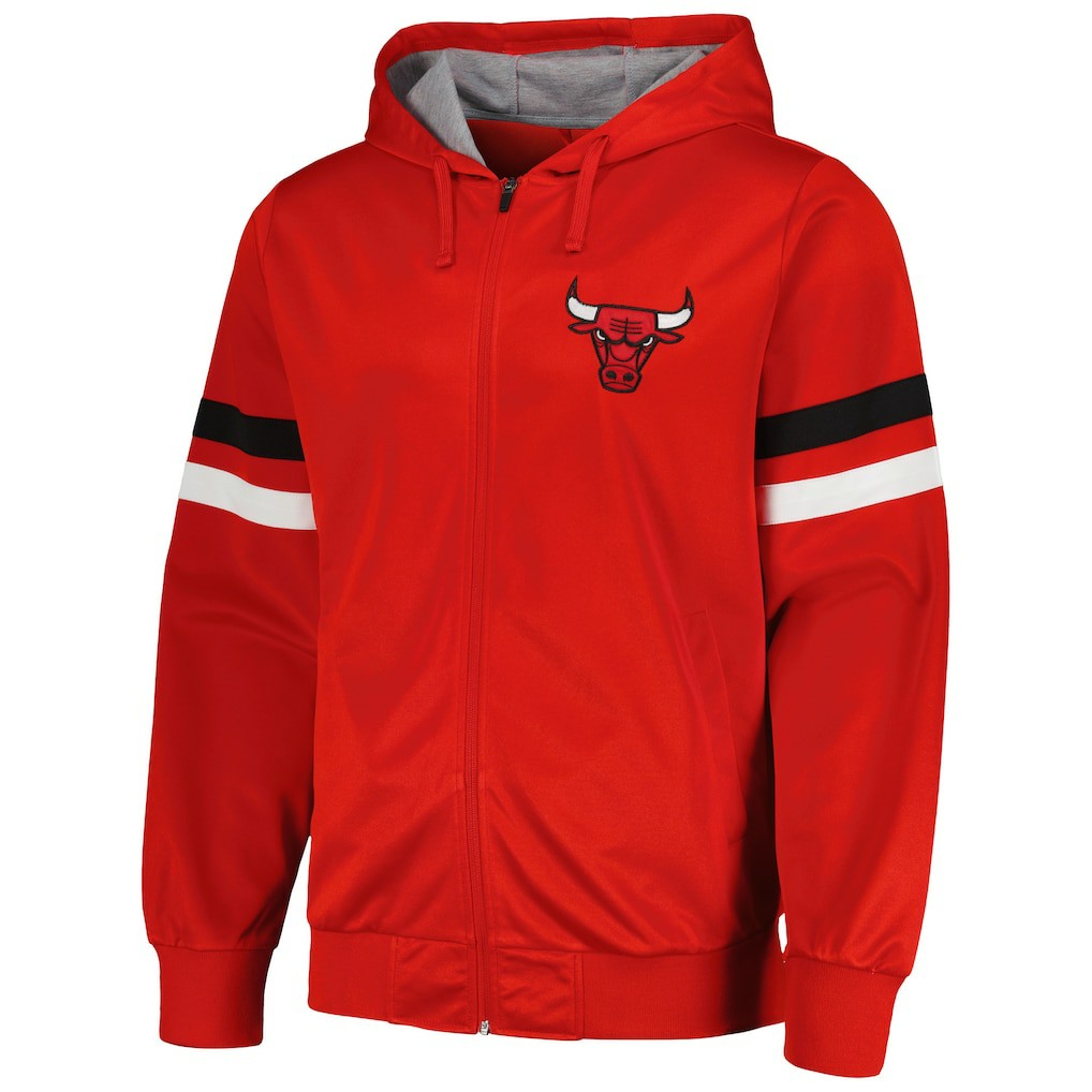 NBA Chicago Bulls G-III Sports by Carl Banks Contender Full-Zip Hoodie Jacket