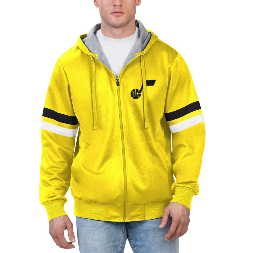NBA Utah Jazz G-III Sports by Carl Banks Contender Full-Zip Hoodie Jacket