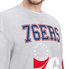 NBA Philadelphia 76ers Tommy Jeans Hayes Crew Neck Pullover Sweatshirt