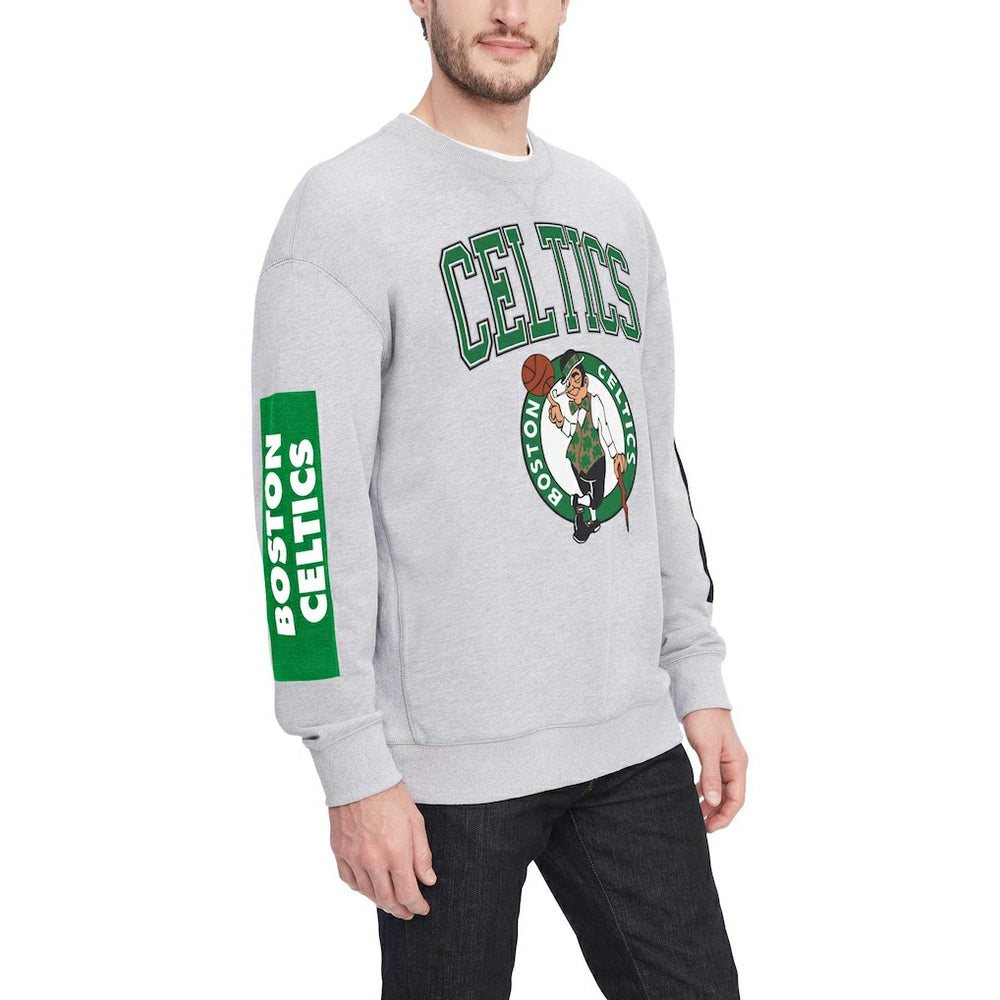 NBA Boston Celtics Tommy Jeans Hayes Crew Neck Pullover Sweatshirt