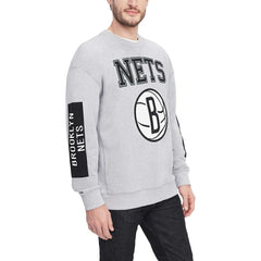 NBA Brooklyn Nets Tommy Jeans Hayes Crew Neck Pullover Sweatshirt