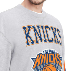 NBA New York Knicks Tommy Jeans Hayes Crew Neck Pullover Sweatshirt