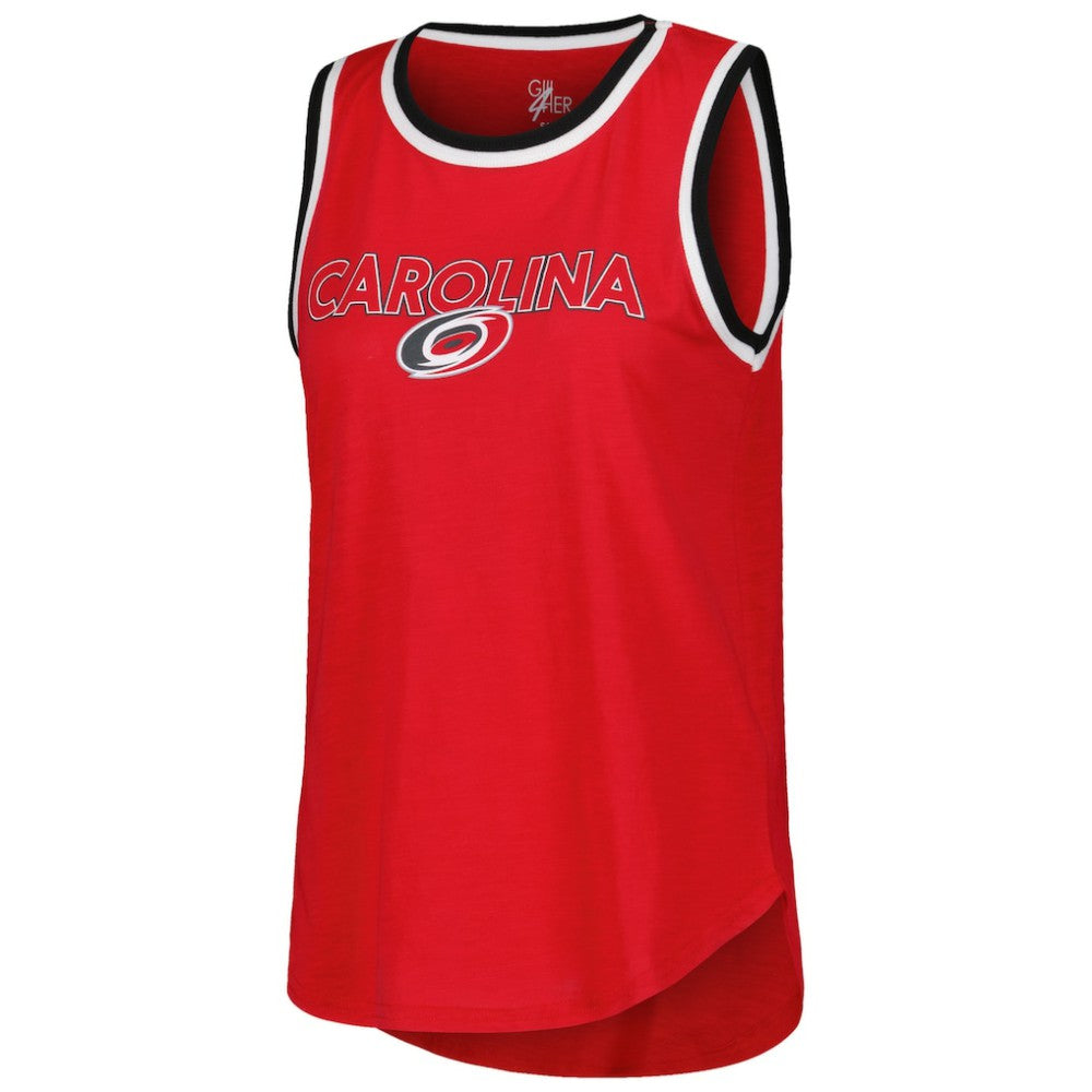 NHL Red Carolina Hurricanes G-III 4Her by Carl Banks Women's Strategy Tank Top