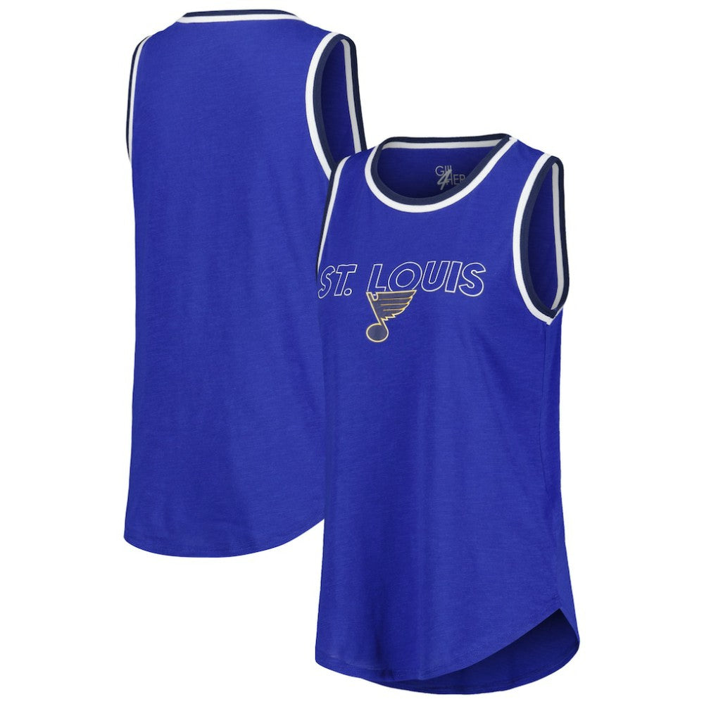 NHL Blue St. Louis Blues G-III 4Her by Carl Banks Women's Strategy Tank Top