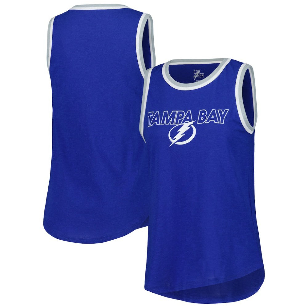NHL Blue Tampa Bay Lightning G-III 4Her by Carl Banks Women's Strategy Tank Top