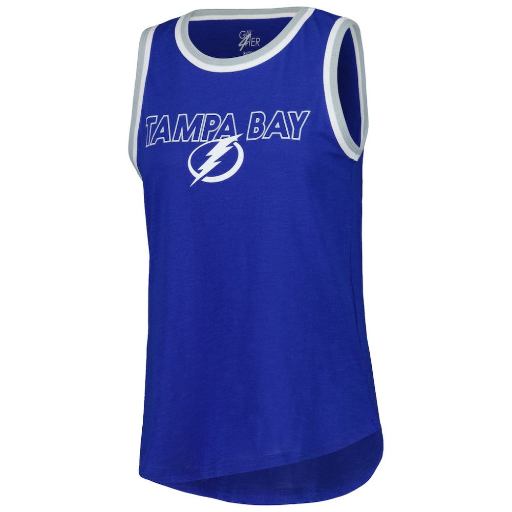 NHL Blue Tampa Bay Lightning G-III 4Her by Carl Banks Women's Strategy Tank Top