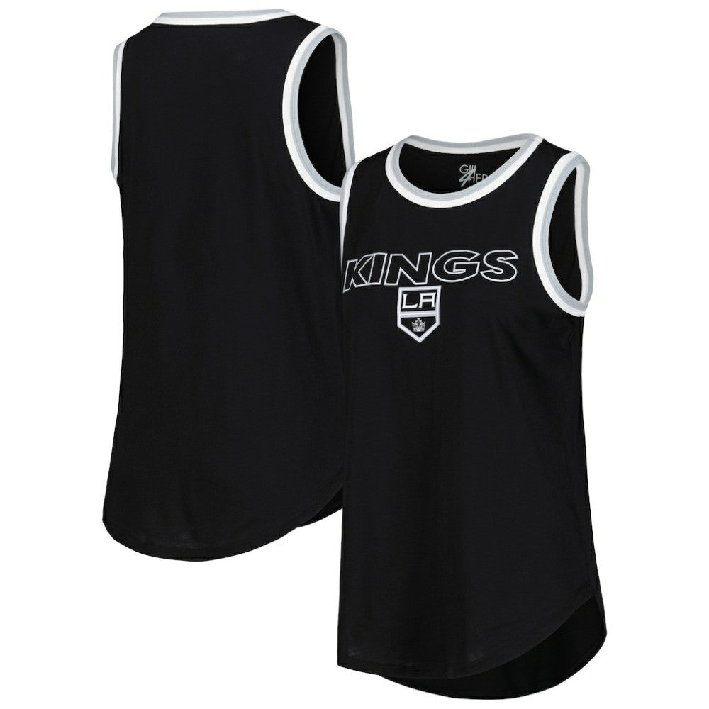 NHL Black Los Angeles Kings G-III 4Her by Carl Banks Women's Strategy Tank Top
