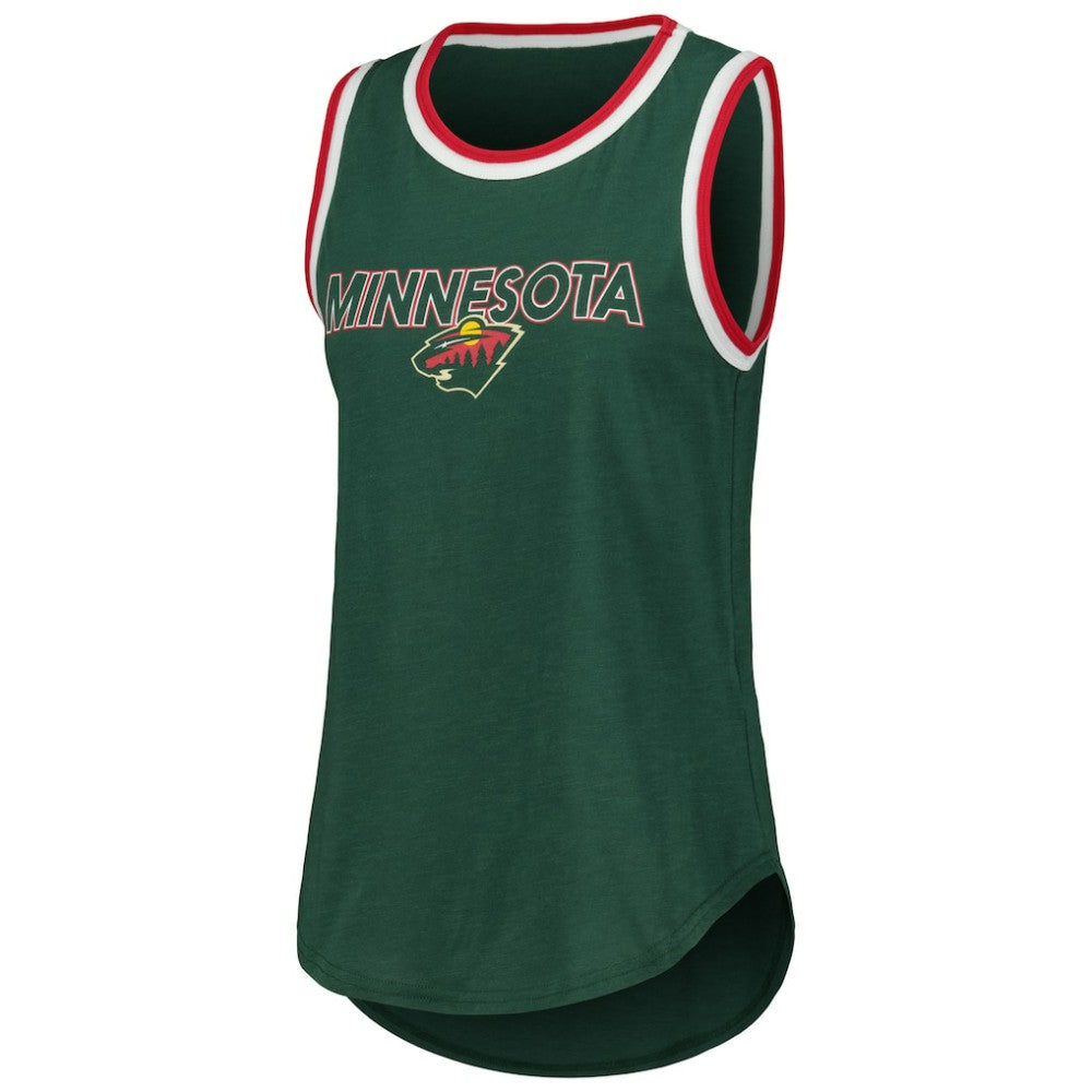 NHL Green Minnesota Wild G-III 4Her by Carl Banks Women's Strategy Tank Top