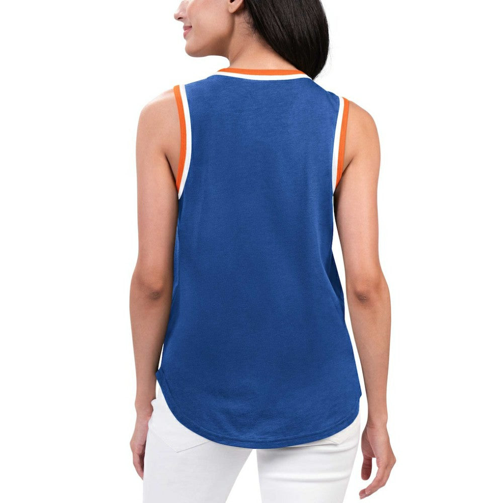 NHL Royal New York Islanders G-III 4Her by Carl Banks Women's Strategy Tank Top