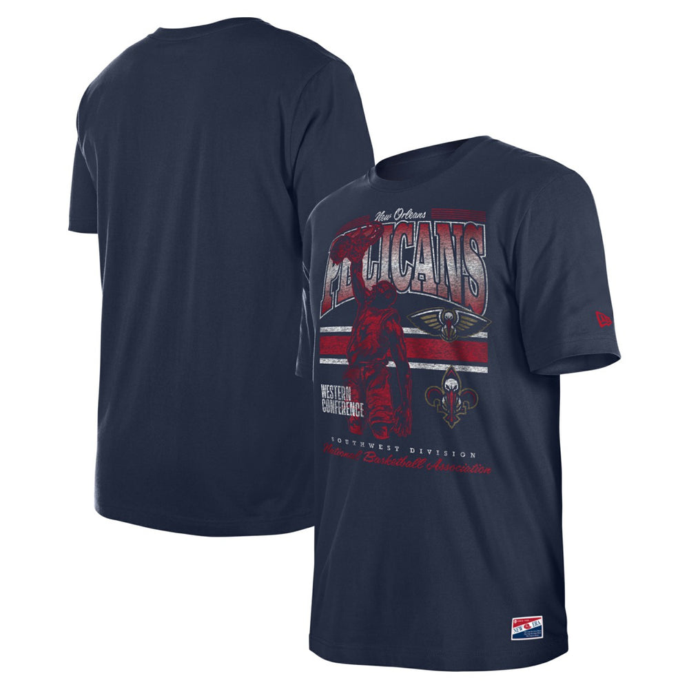 NBA New Orleans Pelicans Enzyme Wash Oversized T-Shirt