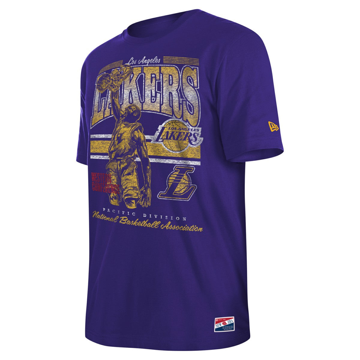 NBA Los Angeles Lakers Enzyme Wash Oversized T-Shirt