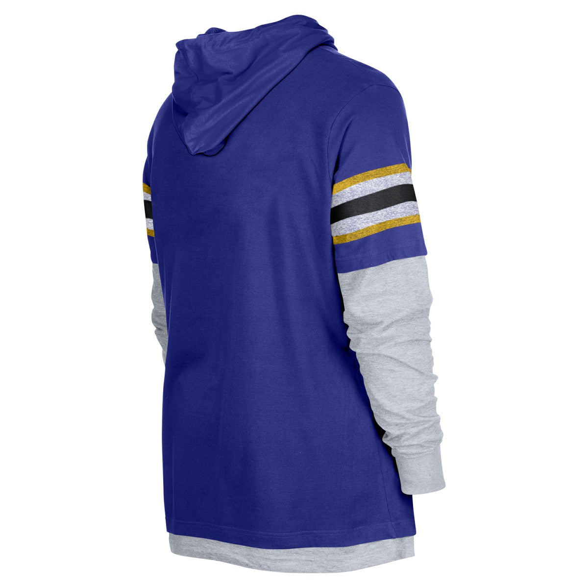 NBA Los Angeles Lakers Layered Long Sleeve Hoodie T-Shirt
