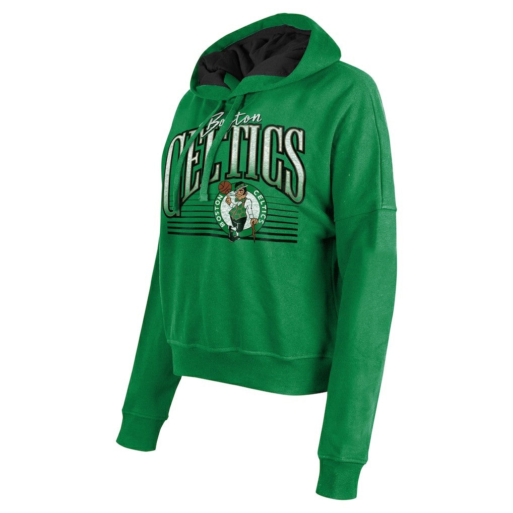 NBA Boston Celtics Women's Boxy Pullover Hoodie