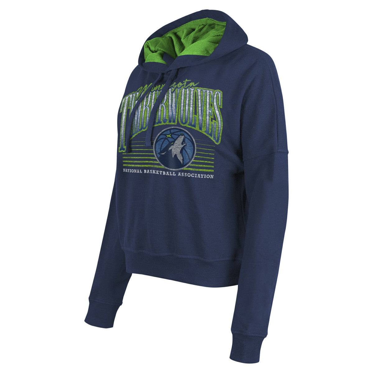 NBA Minnesota Timberwolves Women's Boxy Pullover Hoodie