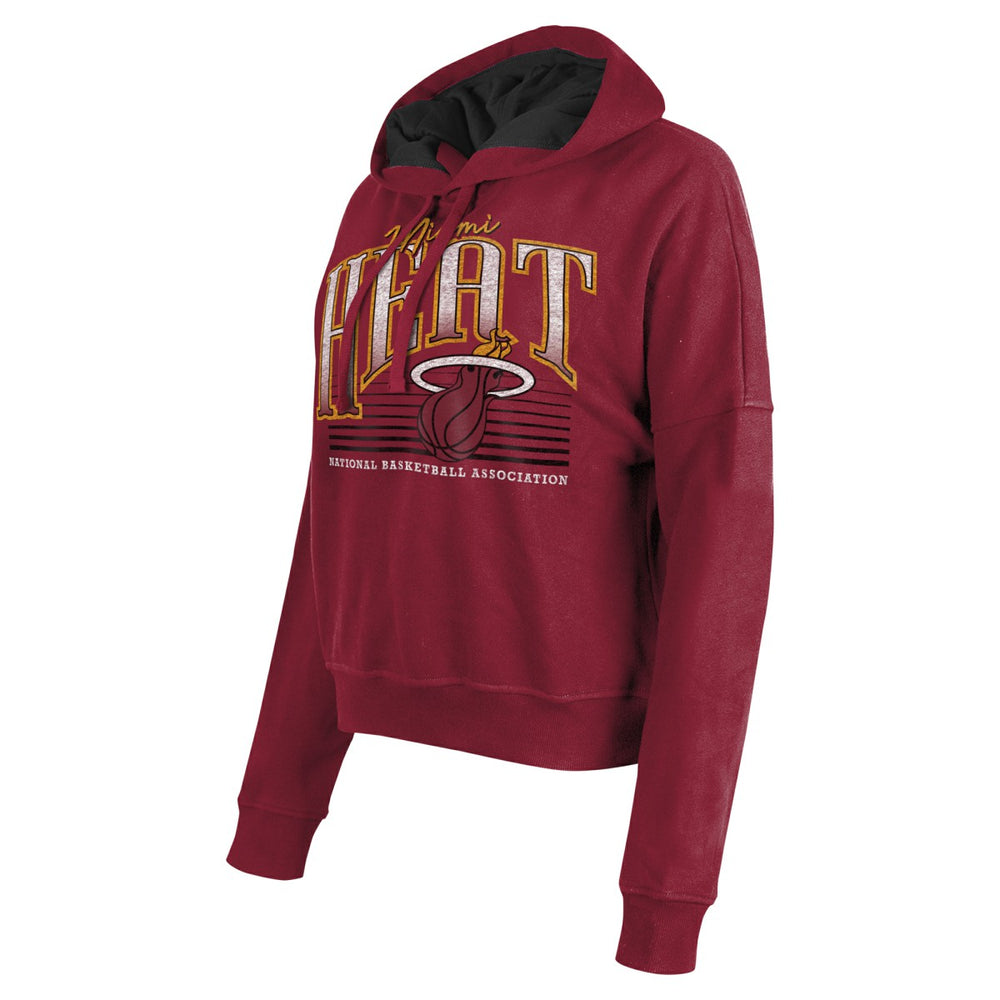 NBA Miami Heat Women's Boxy Pullover Hoodie