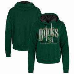 NBA Milwaukee Bucks Women's Boxy Pullover Hoodie