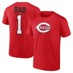 MLB Cincinnati Reds Father's Day #1 Dad T-Shirt