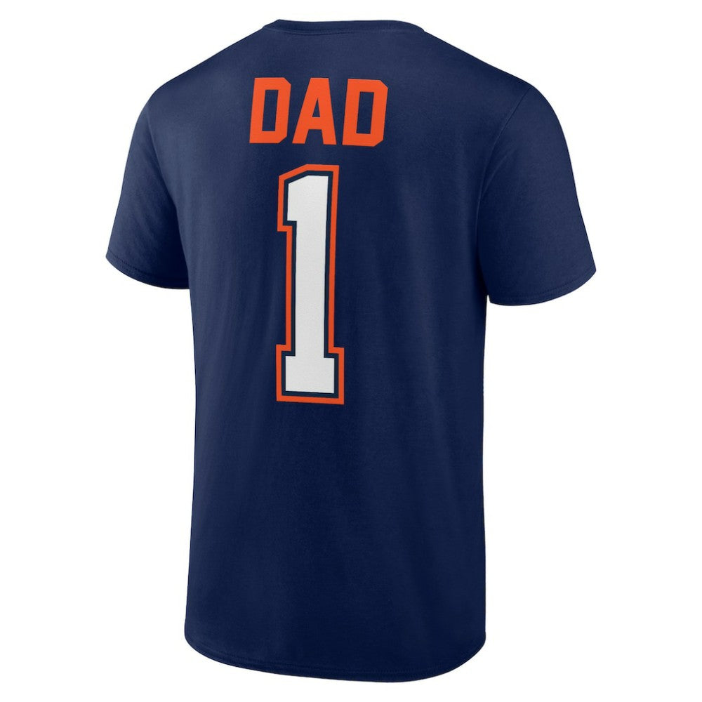 MLB Detroit Tigers Father's Day #1 Dad T-Shirt