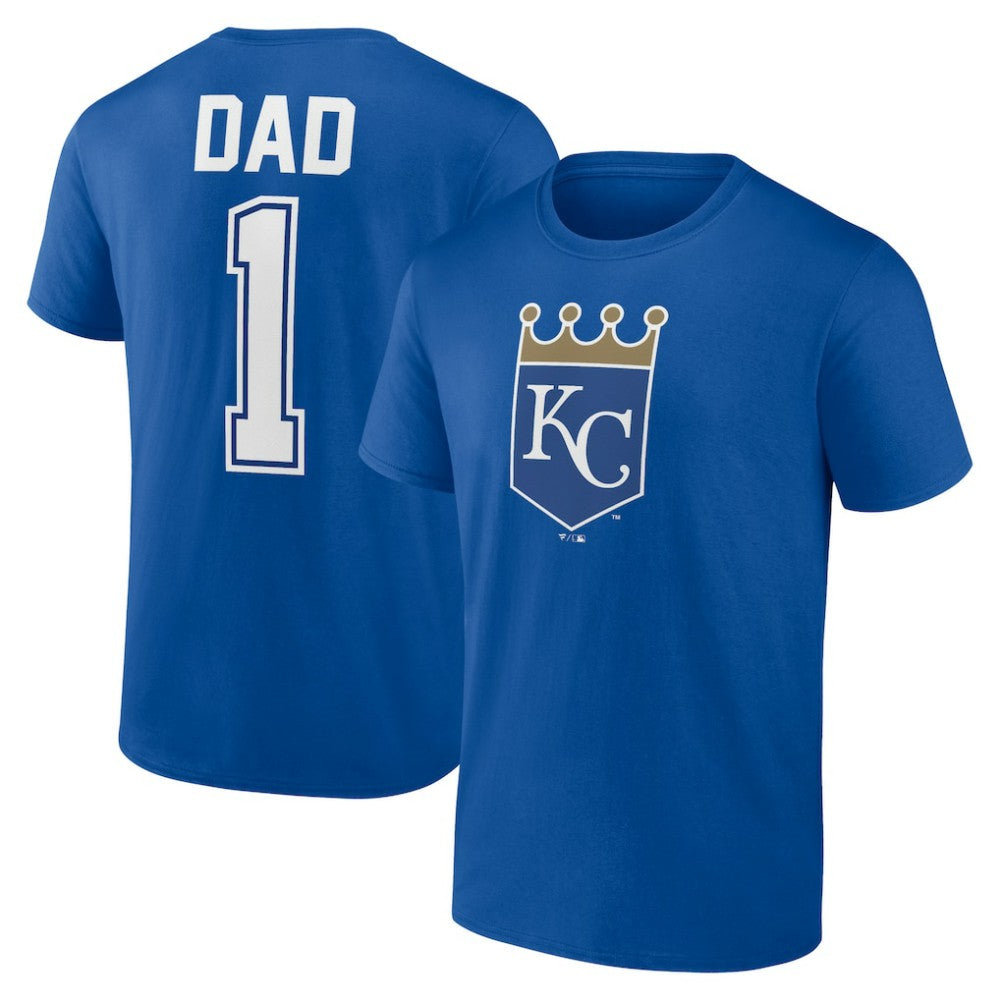 MLB Kansas City Royals Father's Day #1 Dad T-Shirt
