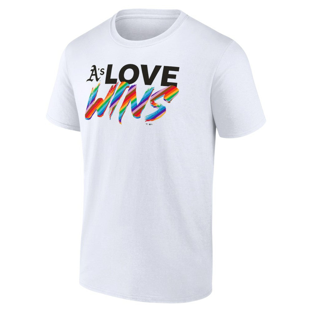 MLB Athletics Love Wins T-Shirt