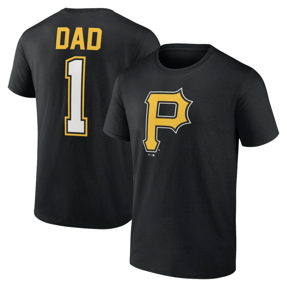MLB Pittsburgh Pirates Father's Day #1 Dad T-Shirt