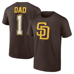 MLB San Diego Padres Father's Day #1 Dad T-Shirt